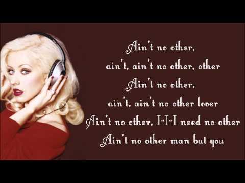 Christina Aguilera - Ain&#039;t No Other Man Lyrics Video