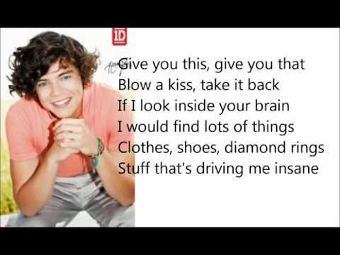 I Want - One Direction (with lyrics)